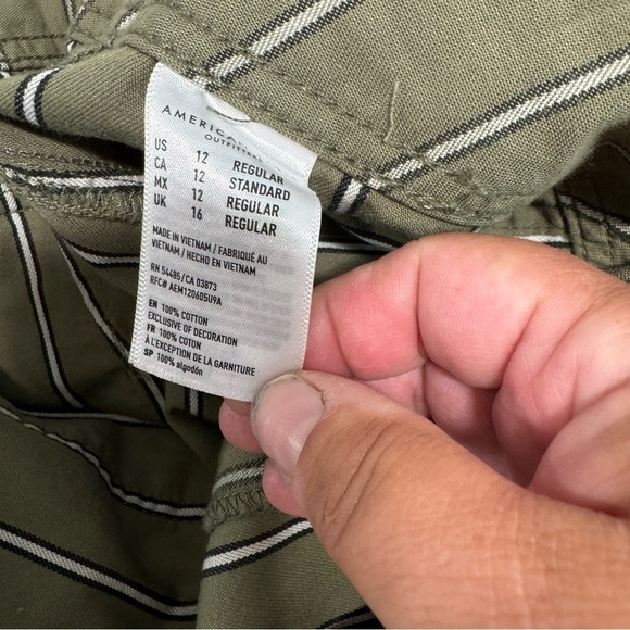 American Eagle Paper Bag Pant size 12 1890 - Picture 2 of 3